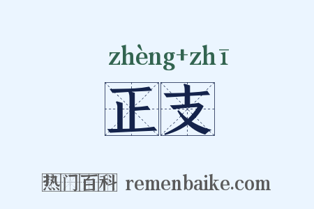 正支是什么意思的图片